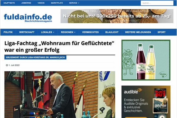 Liga-Fachtag „Wohnraum für Geflüchtete“ war ein großer Erfolg
